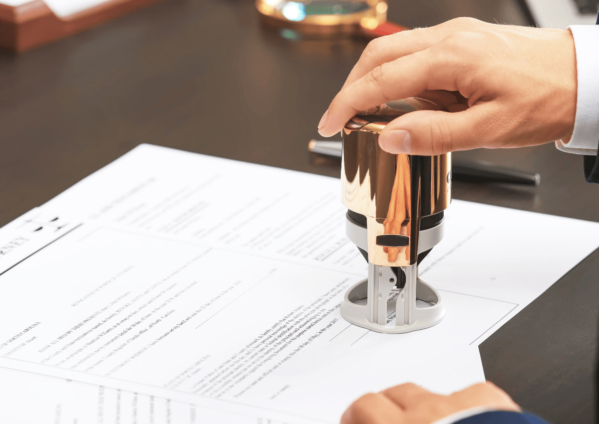 Công chứng biên bản bàn giao đất ở đâu